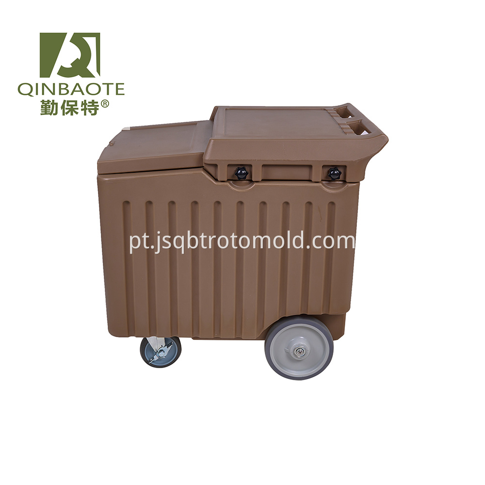 Carrinho de gelo portátil com tampa deslizante Sliding Lid Portable Ice Cart